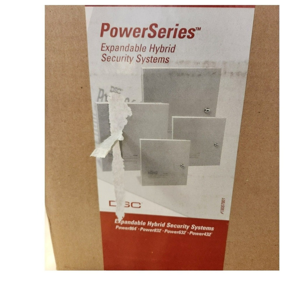 New DSC Power Series Expandable Hybrid Security System 864, 832, 632, 432